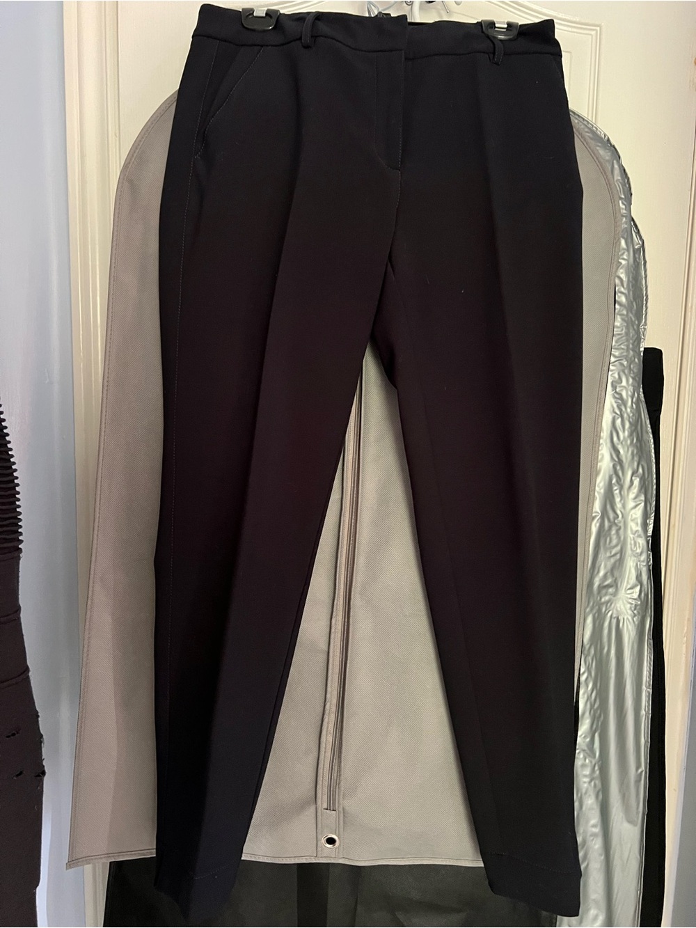 Sandra Augelozzi Dark Navy Blue Bow-Front Blazer and Pant Suit 💕 - Picture 5 of 12